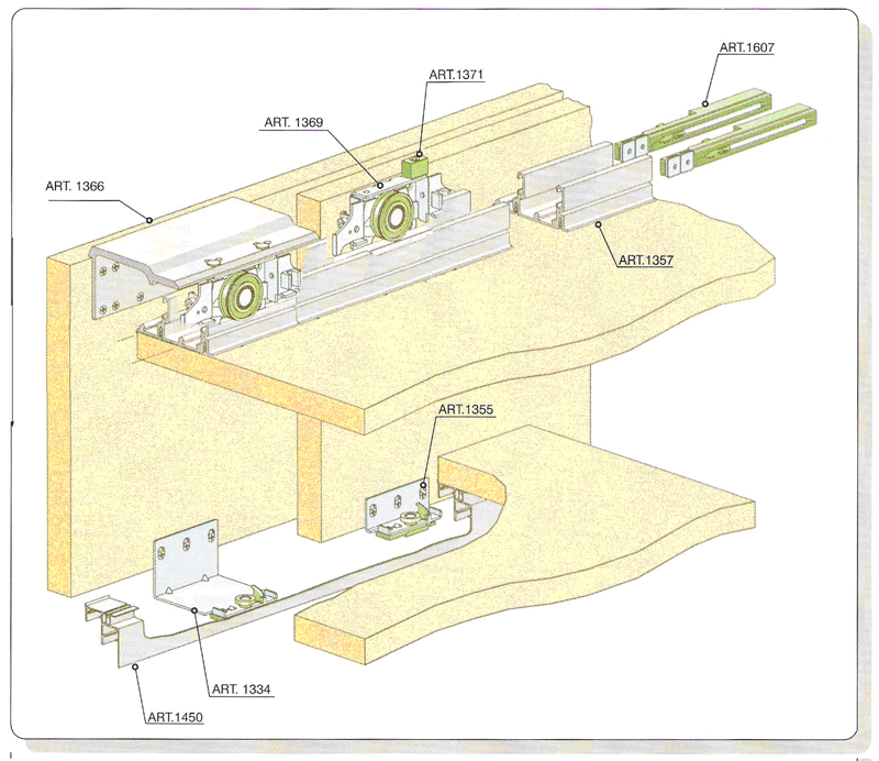 Замок шкафа управления map c двумя ключами kone monospace